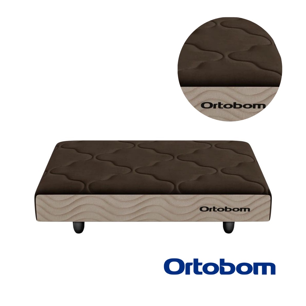 Mini Cama Caminha Box Pet Cachorro Gato Porte Pequeno 65x45x13cm Ortobom