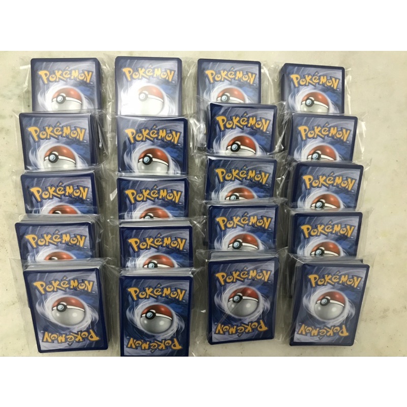 Lote 100 Cartas Pokémon sem repetidas + 3 brilhantes (sem treinadores e energias)