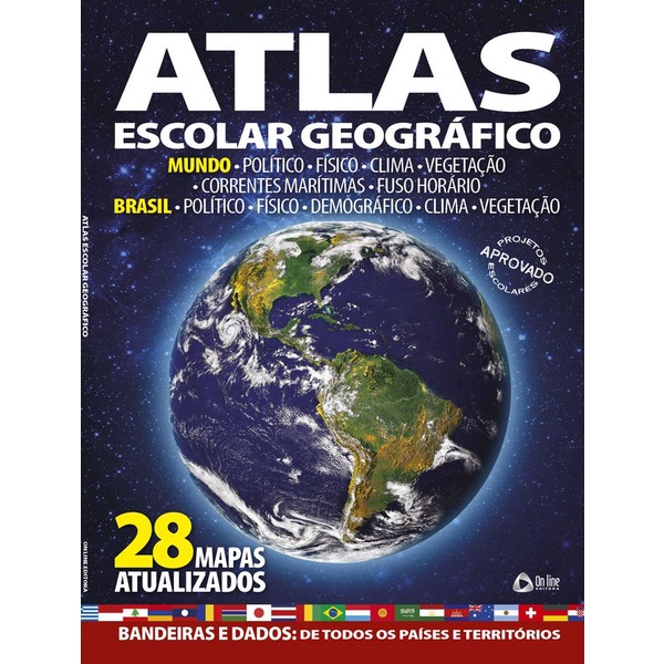 Atlas Escolar  Geográfico - Books & Magazines
