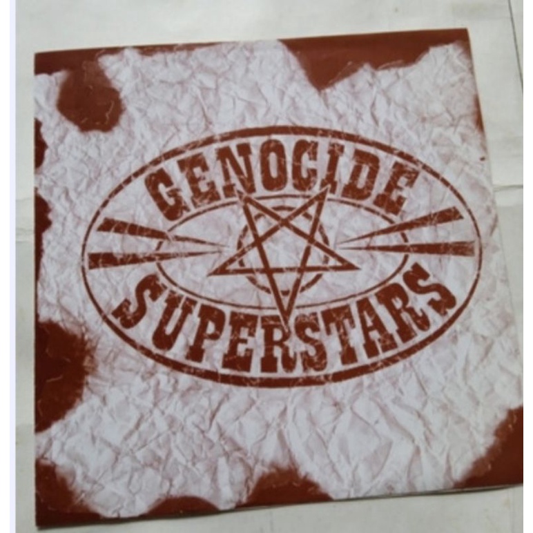 EP compacto Vinil genocide superstars vinil branco perfeito estado vinil e capa