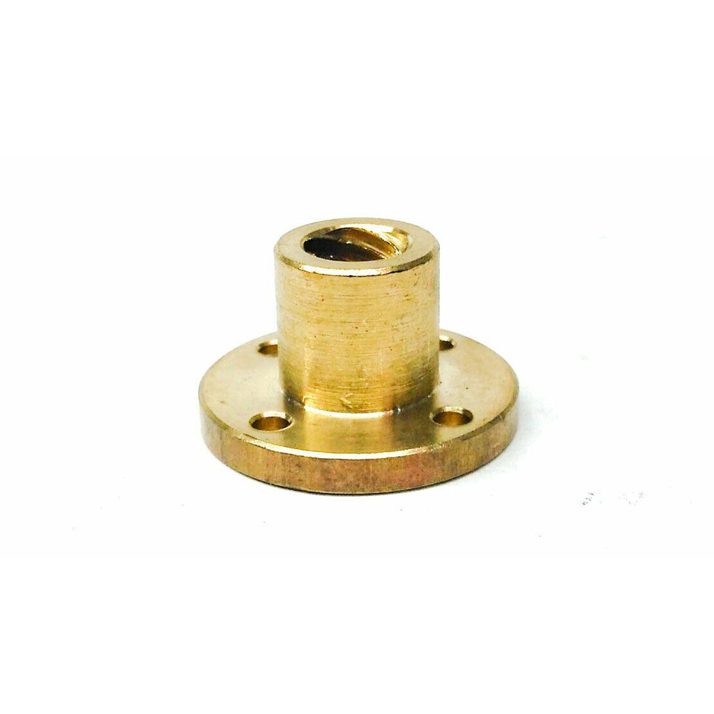 Castanha Porca de Latão Para Fuso Trapezoidal TR8 T8