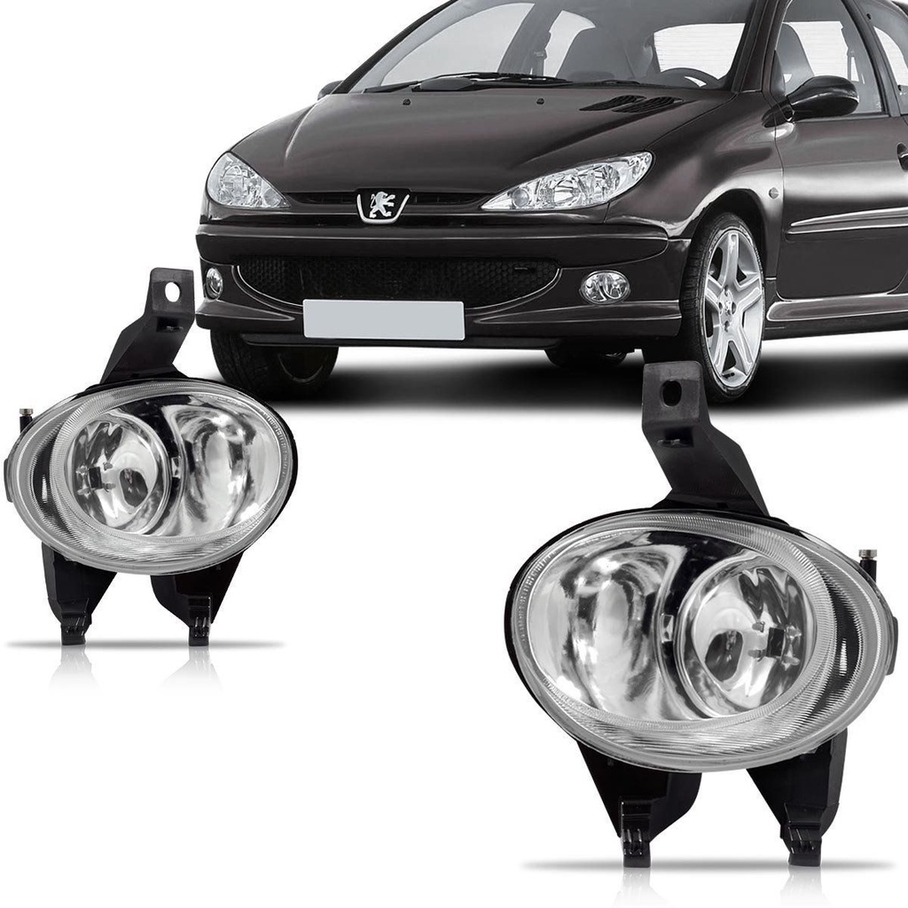 Par Farol Milha Peugeot 206 2004 2005 2006 2007 2008 2009 2010 - Spare Parts and Accessories for Vehicles