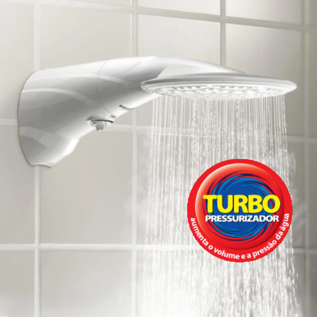 Chuveiro Advanced Turbo com Pressurizador 220v 7500W Lorenzetti