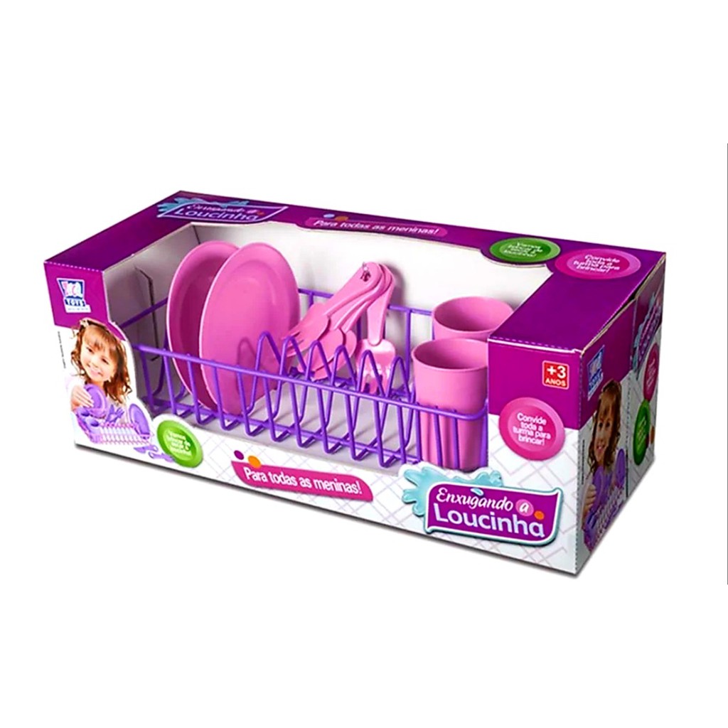 Kit Infantil de Louça de Brinquedo com 9 Peças – Promoção