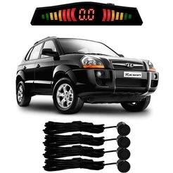 Sensor De Estacionamento Ré Tucson Todos Os Modelos Preto