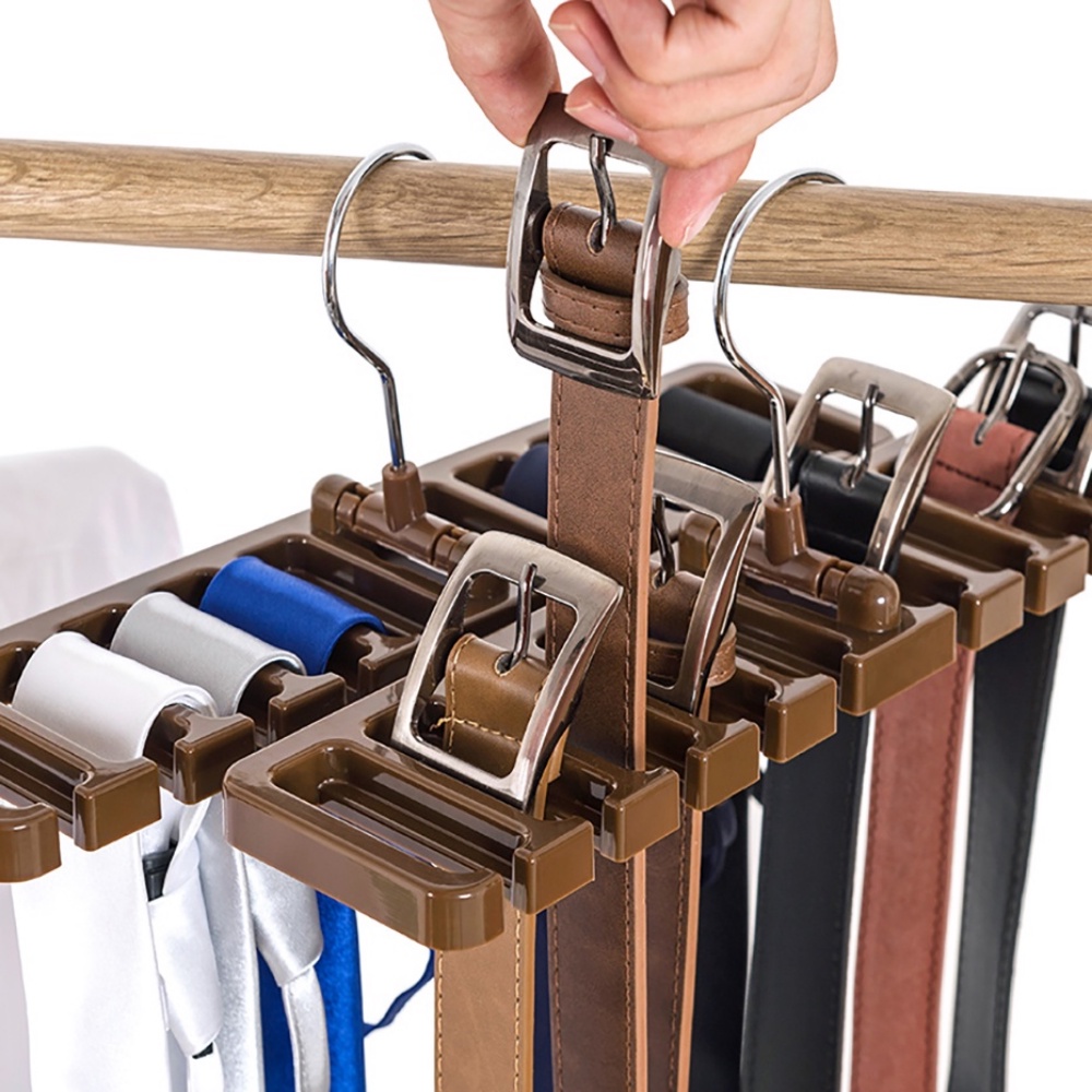 Cabide Organizador Para Cintos e Gravatas