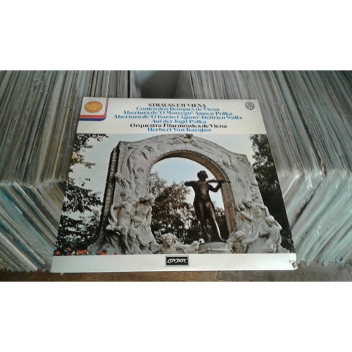 Lp Strauss Em Viena/ Orchestra Filarmônica De Viena/karajan