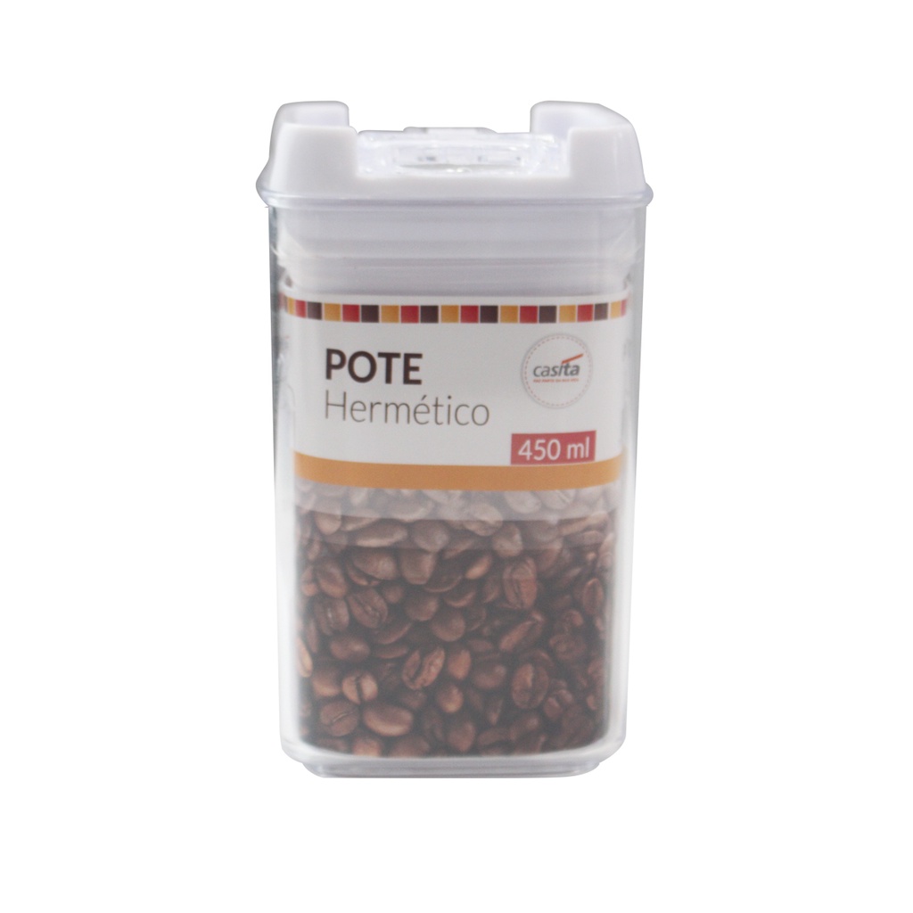 Pote Hermético para Mantimentos 450ml - Casita