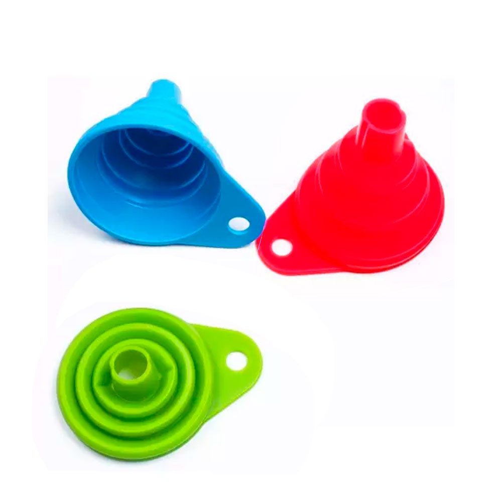 Funil De Silicone Com Cabo - KC45419