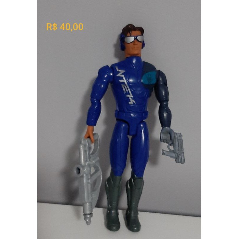 Boneco Max Steel azul | Shopee Brasil