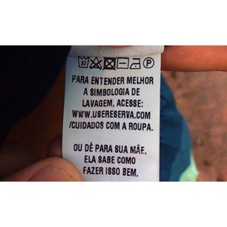 Etiqueta De Composição Personalizada 1.000 Unid em Nylon em Oferta na Shopee