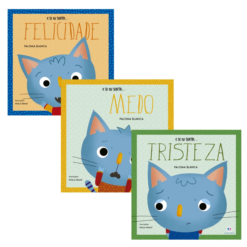 Kit Livros Literatura Infantil - Coleção E se eu Sentir em Oferta na Shopee