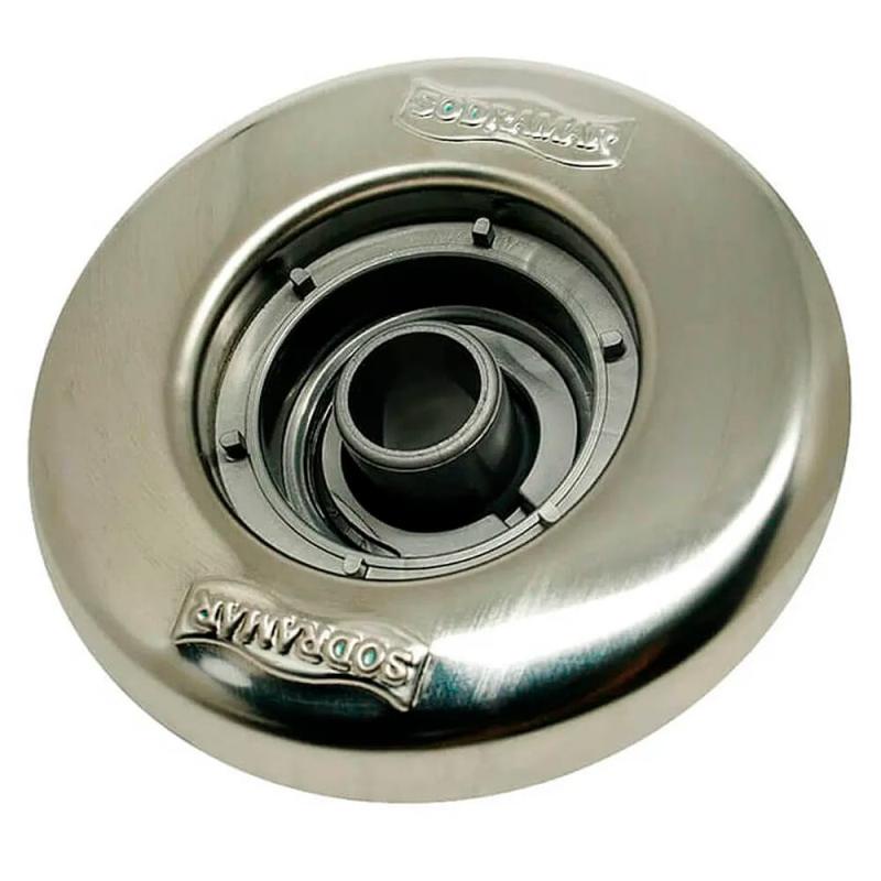 Dispositivo de Retorno Inox 1.1/2 Pol para Tubo de 50MM Para Piscinas SODRAMAR em Oferta na Shopee