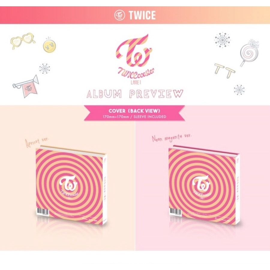 Twice Mini Album Vol 3 Twicecoaster Lane 1 Tt Shopee Brasil