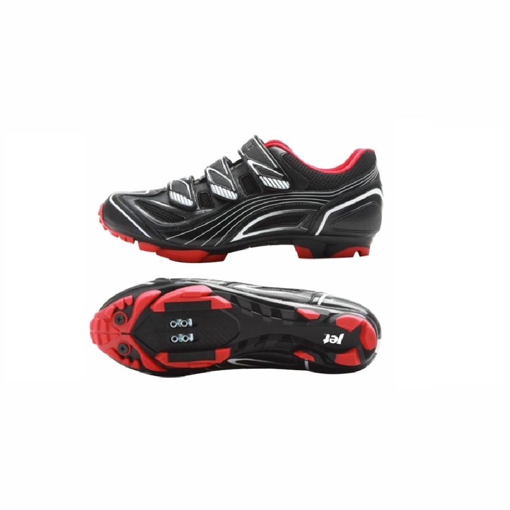 SAPATILHA CALÇADO BICICLETA BIK MTB JET GUARDIAN PT/VM 42EUR