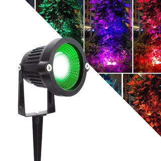 Luminária Espeto Jardim 7w Cob Led cor de luzs a Prova Dágua ip65 Bivolt