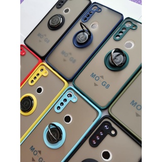 CAPA DE CELULAR FOSCA COM SUPORTE PARA G9PLAY/G9PLUS/G8/G8PLUS/G8POWER/G8POWERLITE CAPINHA DE CELULAR STR8082