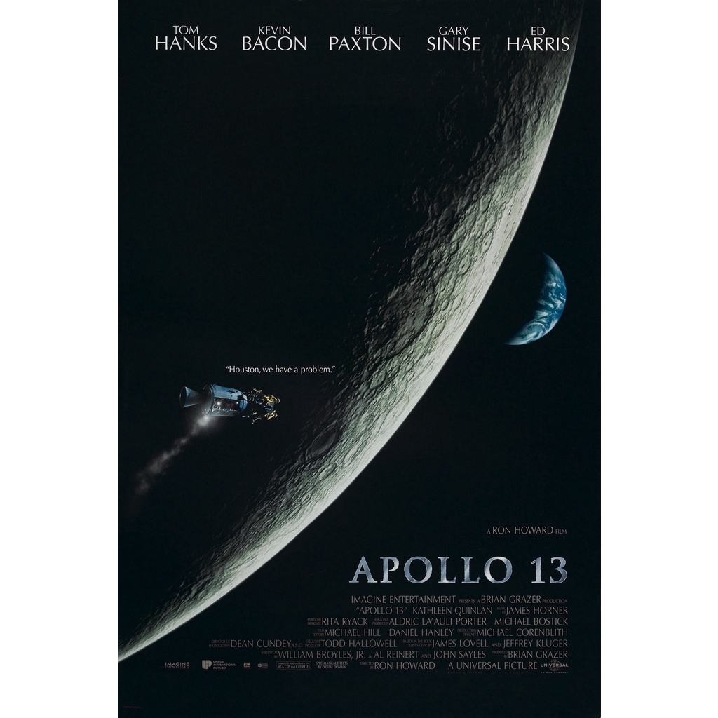 Apollo 13 - Do Desastre ao Triunfo (1995) (Apollo 13) Tom Hanks, Kevin Bacon e Bill Paxton - Dublagem Clássica