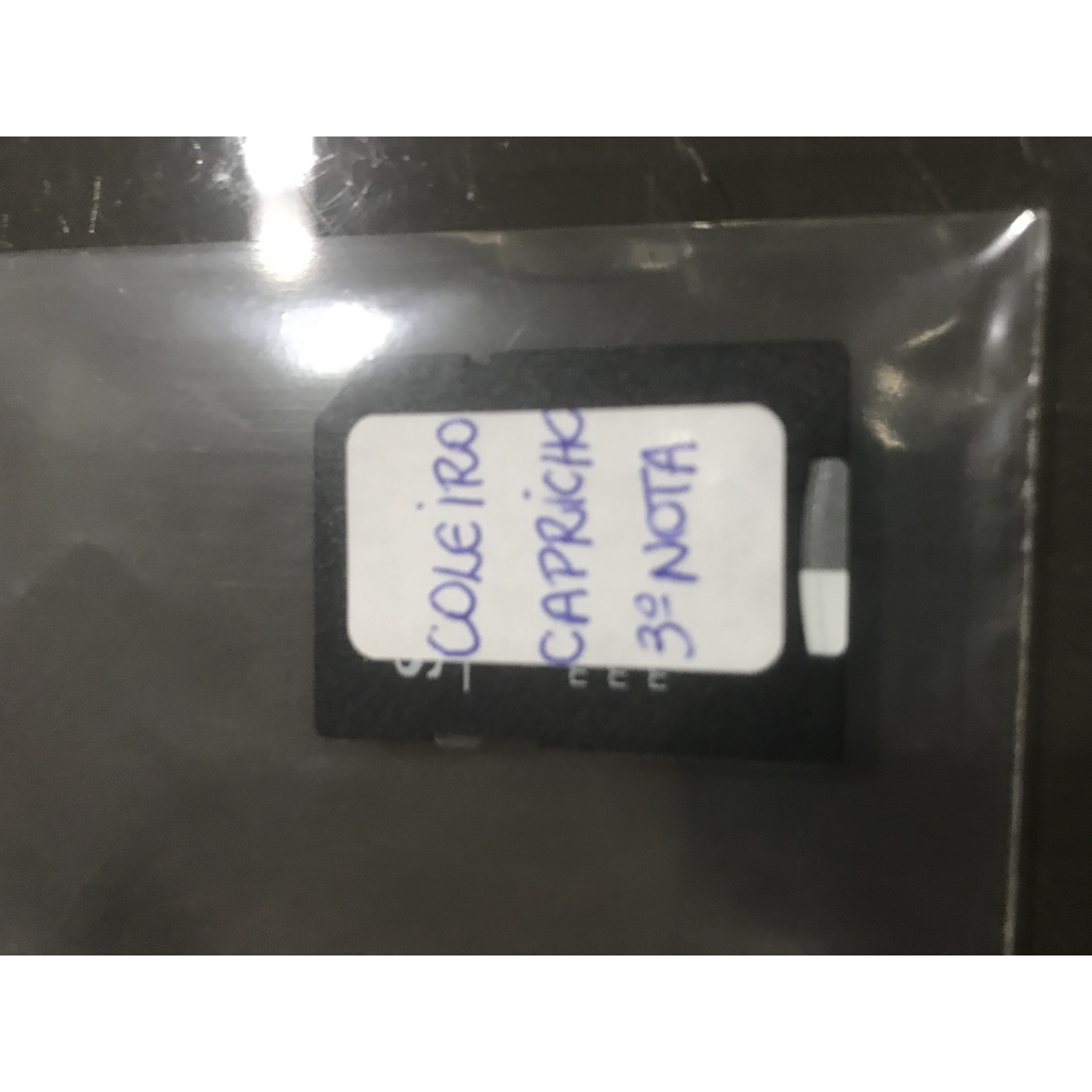 CARTAO DE MEMORIA EM ALTA DEFINIÇAO COLEIRA 3 NOTA