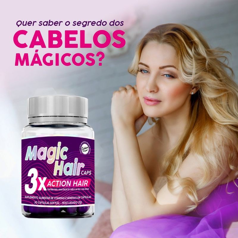 Magic Hair Caps | Shopee Brasil