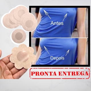 Kit 10 Adesivo Protetor Mamilo Bico Aureola Tapa Peito Seios (5 Pares)