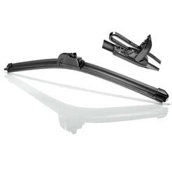 Palheta Limpador de Parabrisa Para Carro Gancho Dianteiras Paleta Vidro Chuva Silicone Universal