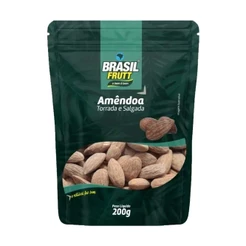 Amêndoa Torrada e Salgada 200g - Brasil Frutt