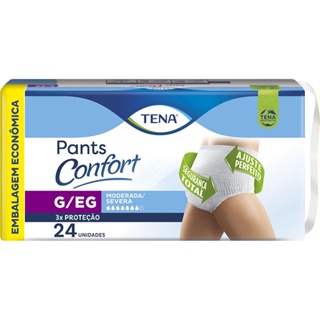 Roupa Íntima Tena Pants Confort G/EG 24 Unidades em Oferta na Shopee