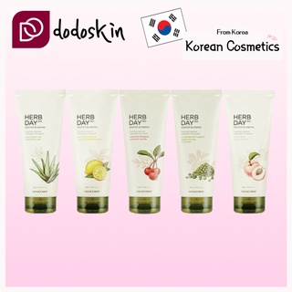 THE FACE SHOP Herb Day 365 Master Blending Foaming Cleanser 170ml (5Types)
