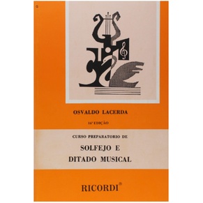 Curso Preparatorio  Solfejo e Ditado Musical Osvaldo Lacerda