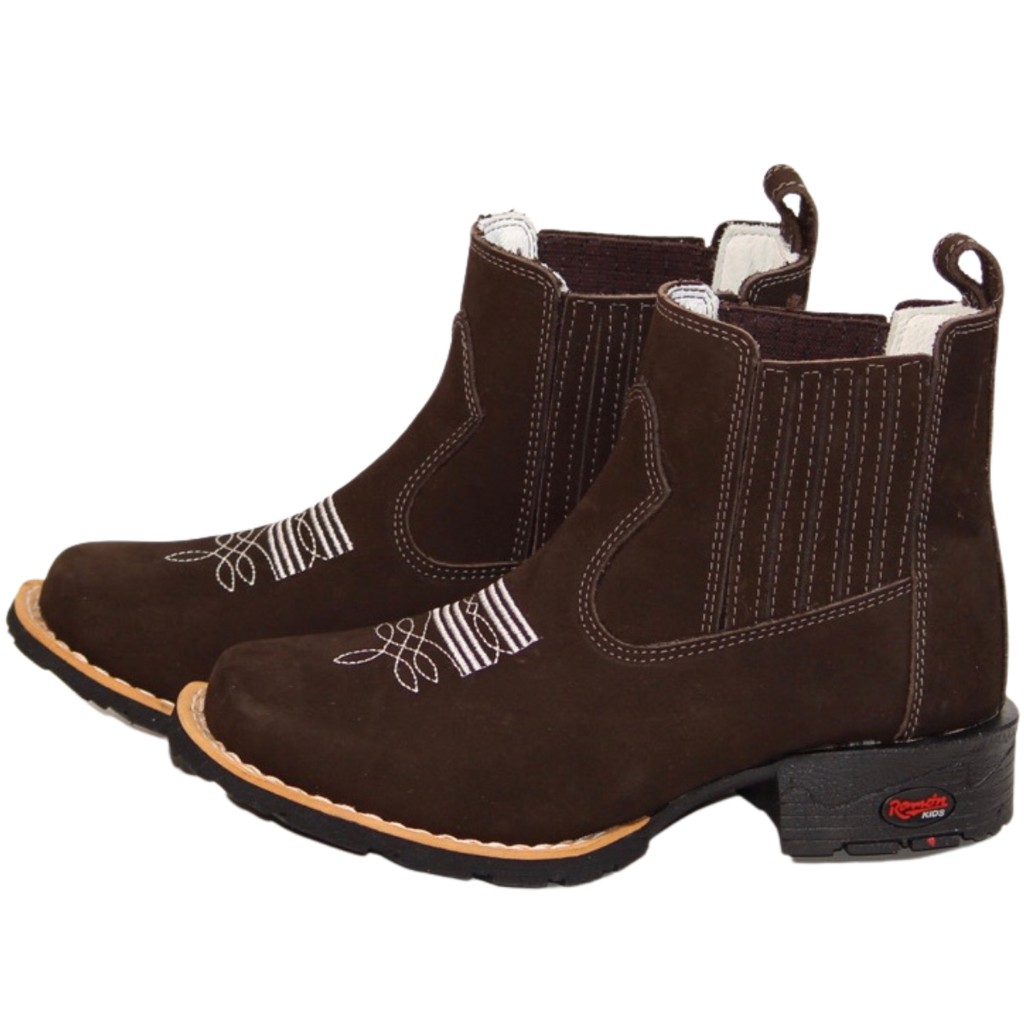 bota country infantil menino