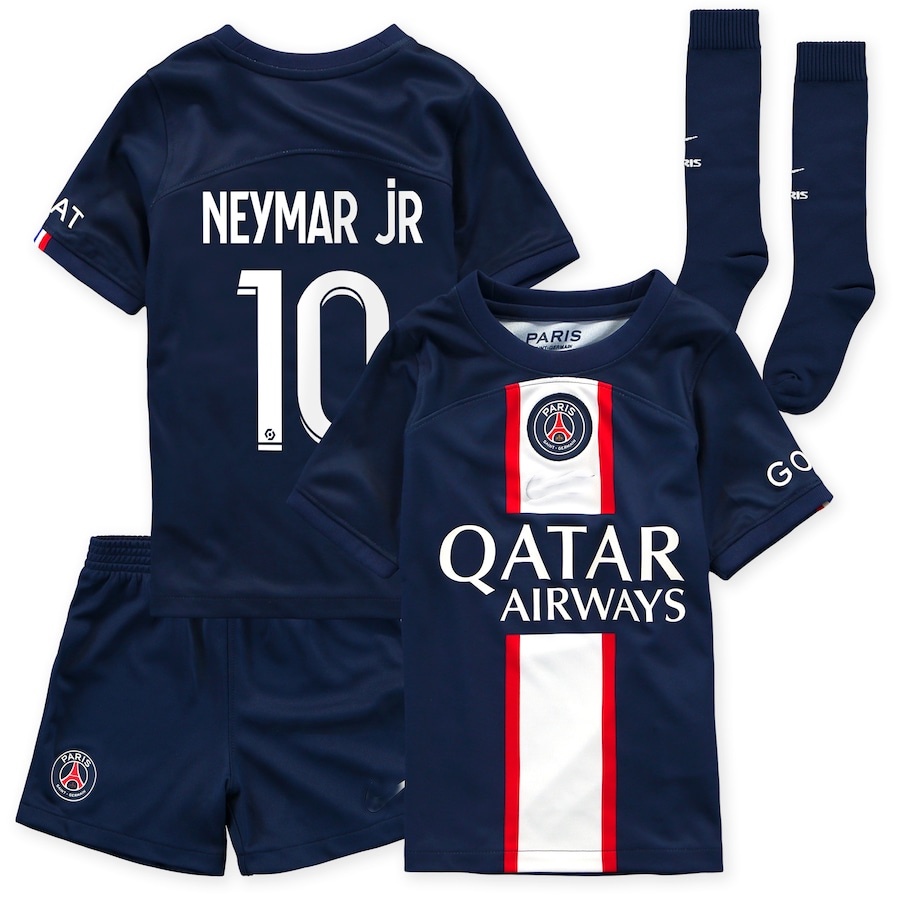 22/23 Novo Camisa De Futebol Paris Saint-Germain Branca Com Meia Zíper Manga  Longa Jaqueta De Treino Conjuntos PSG Uniforme De Time - Escorrega o Preço