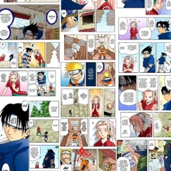 Papel de Parede Adesivo Quarto e Sala Anime Naruto Clássico
