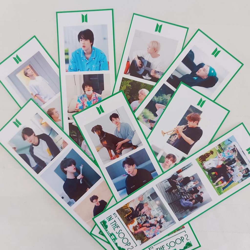 Polaroid Tripla BTS In the Soop 2 Shopee Brasil