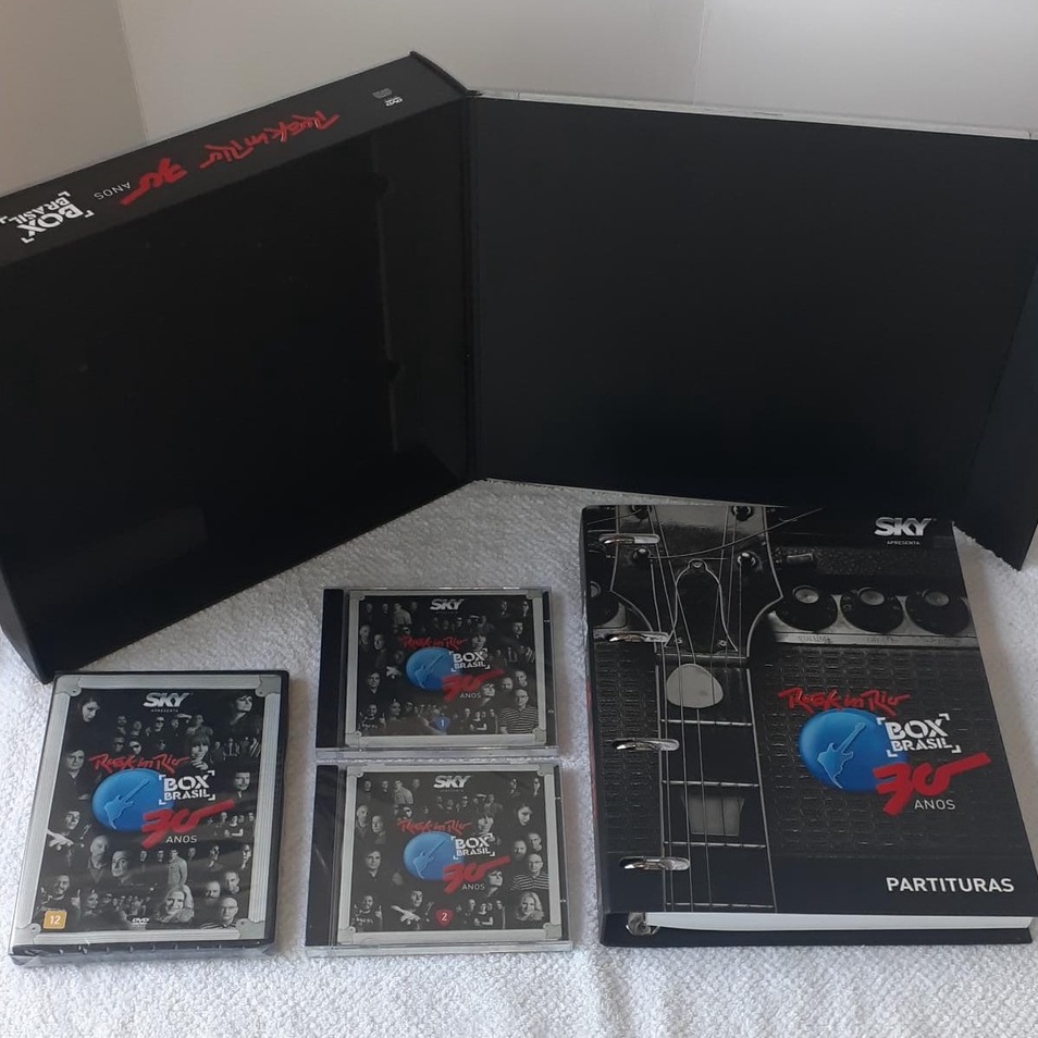 Box Especial - Rock in Rio 30 anos (2 CDs, 1 DVD + Partituras) - 2014 ...