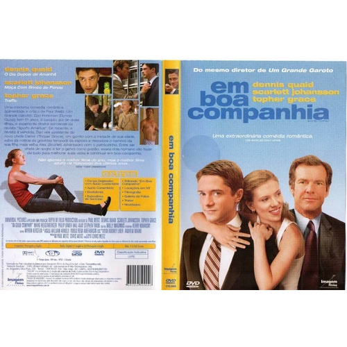 Em Boa Companhia - Dennis Quaid E Scarlett Johansson | Shopee Brasil