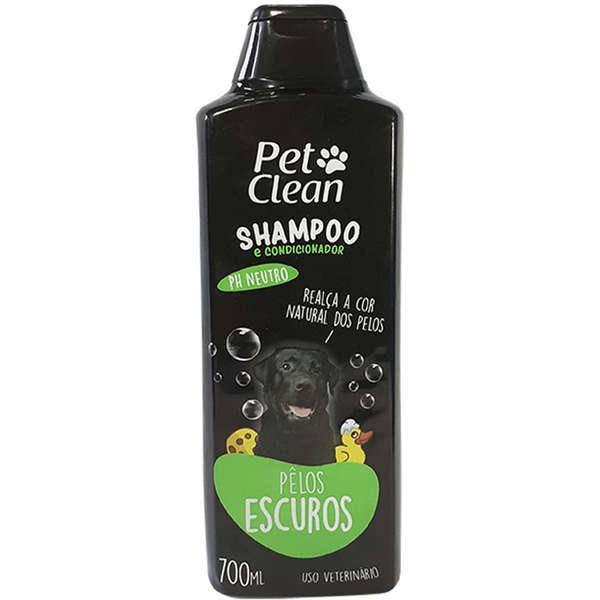 Shampoo e Condicionador Pet Clean Pelos Escuros 2 em 1 Shopee Brasil