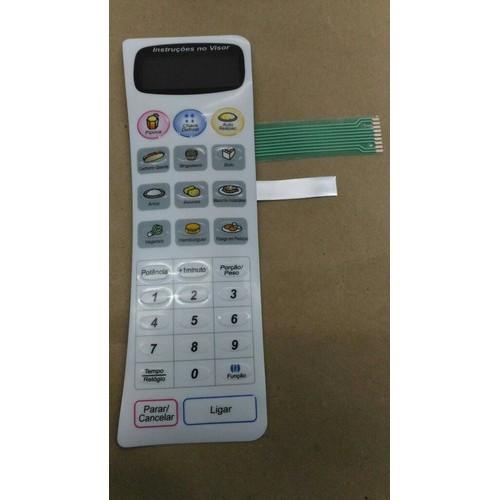 Membrana Teclado Microondas Panasonic Nns59 Nn5658b Nns 59