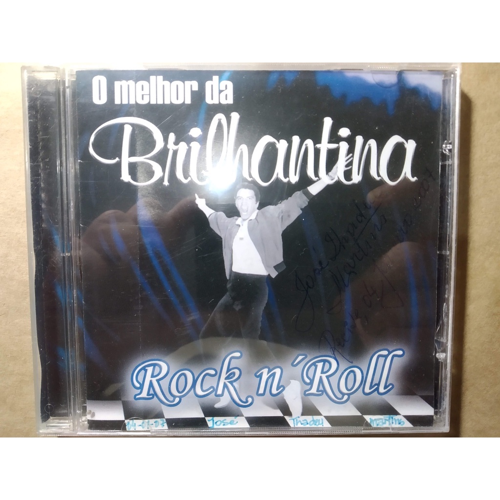 CD O Melhor da Brilhantina - Rock n' Roll Little Richard, Jerry Lee Lewis e outros