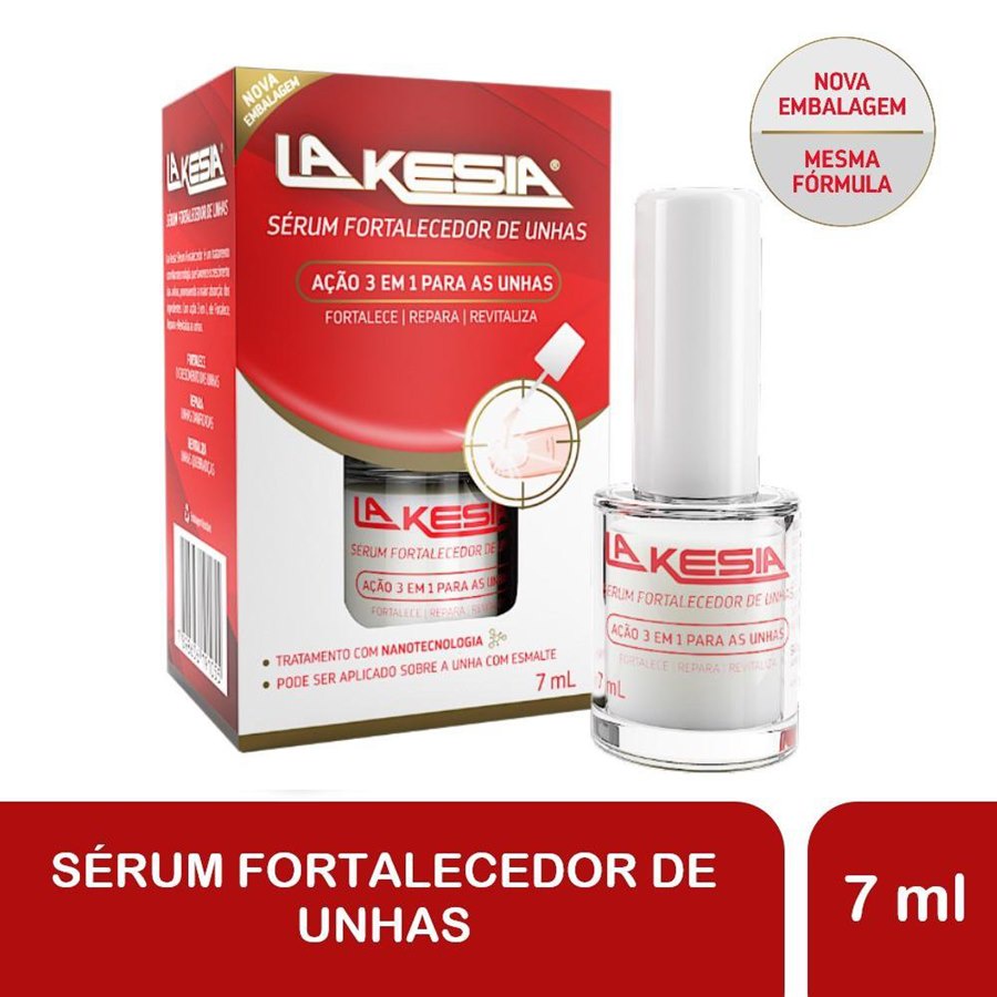 Sérum Fortalecedor De Unhas Lakesia, 7ml