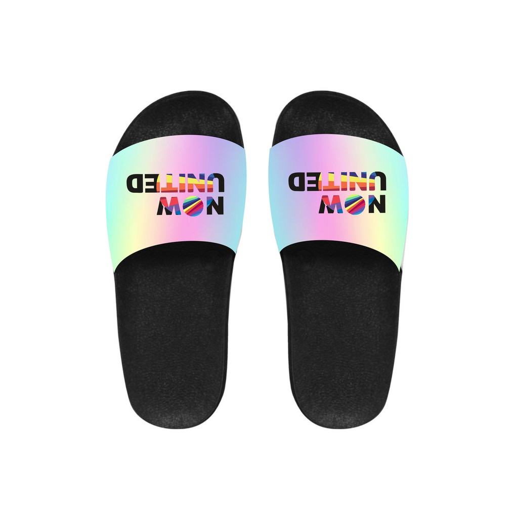 Chinelo Slide Sandália Now United Tour Sucesso  Masculino E Feminino Confortável Lançamento