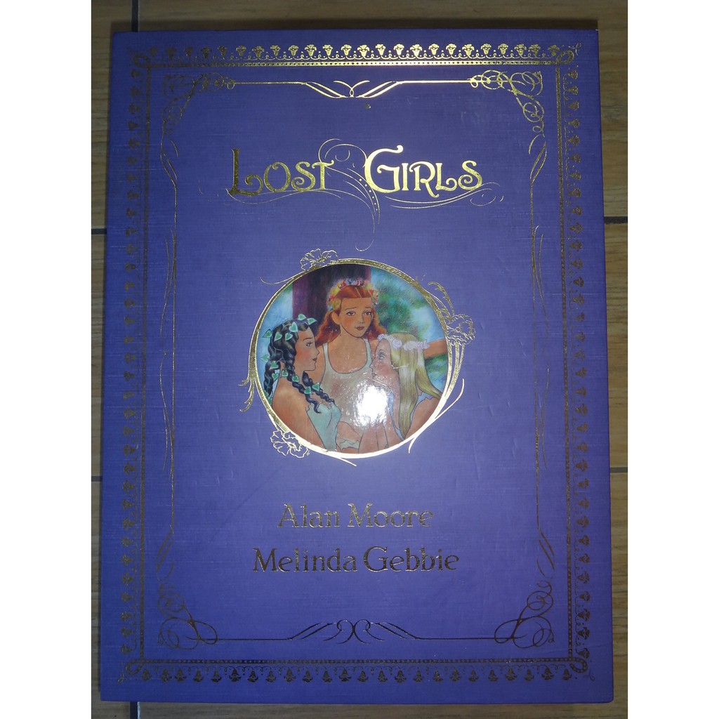 Lost Girls Alan Moore Importado. Capa De Tecido E Sobrecapa