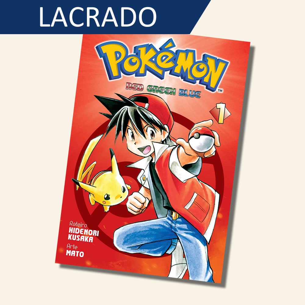 Pokémon Red Green Blue vol 1 Panini LACRADO