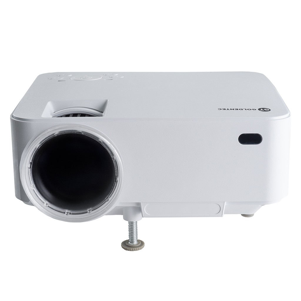 Projetor Goldentec GT1000 WVGA 1000 Lumens com HDMI, AV, VGA, USB e SD Card