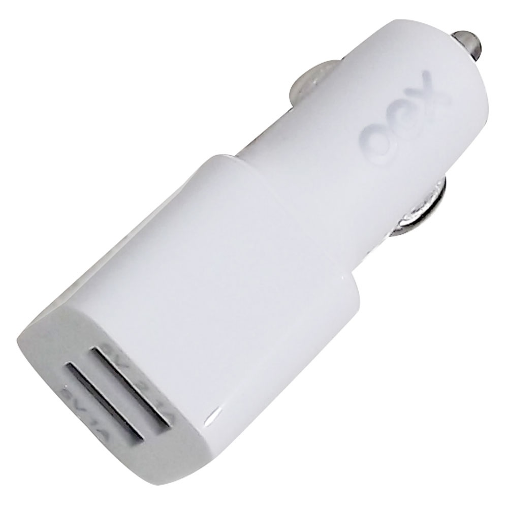 Carregador Automotivo Com Duas Entradas Usb Cg101 Branco