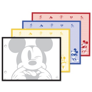 Refil De Fichas Para Mini Ficheiro Mickey