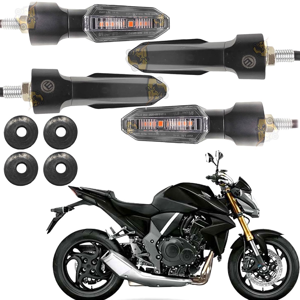 Kit 4 Seta led sequencial Twister nova honda cb 1000