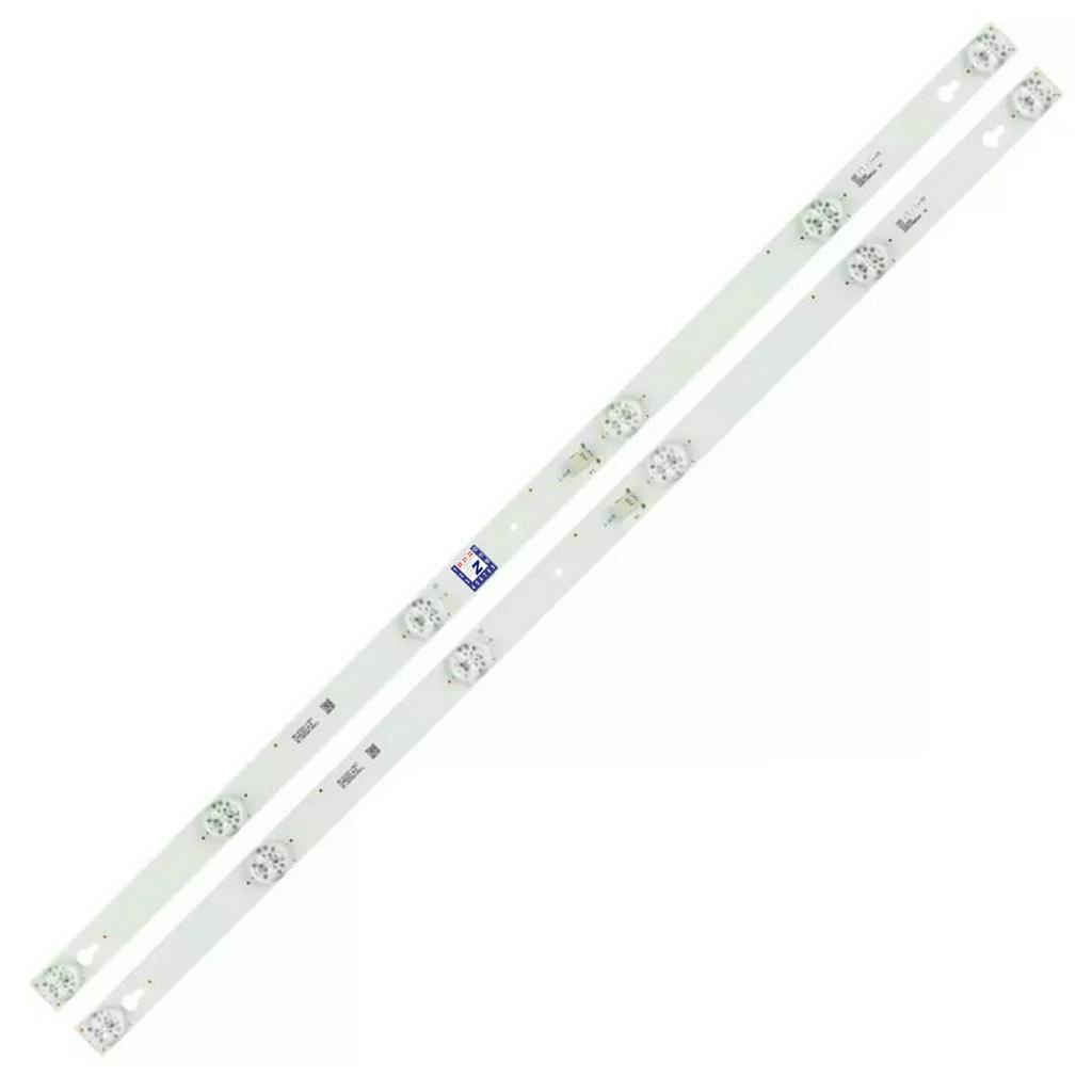 Kit 2 Barras De Led Tv Semp TCL 32l1600 32l2600 32l2800 32l2900 32s4900 32d2900 Novo Completo De Aluminio Com Garantia