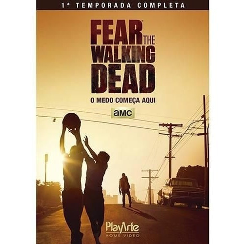 Blu-ray Fear The Walking Dead 1ª Temporada Completa Original