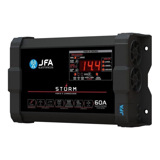 Fonte Automotiva Carregador 60a JFA Storm